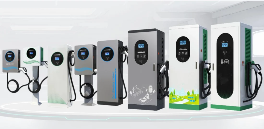 Wall and floor-standing AC charging piles